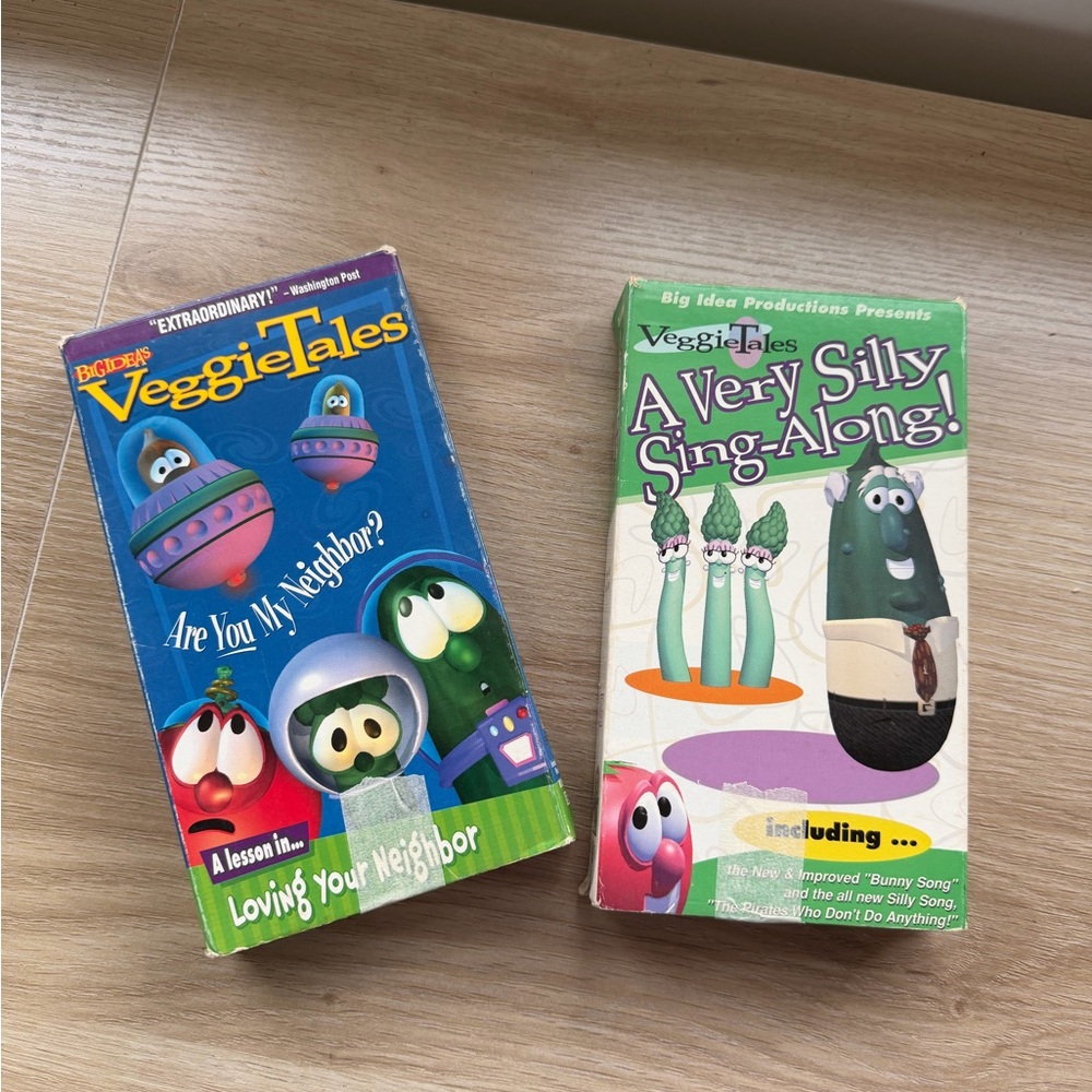Kids VHS Bundle Veggie Tales